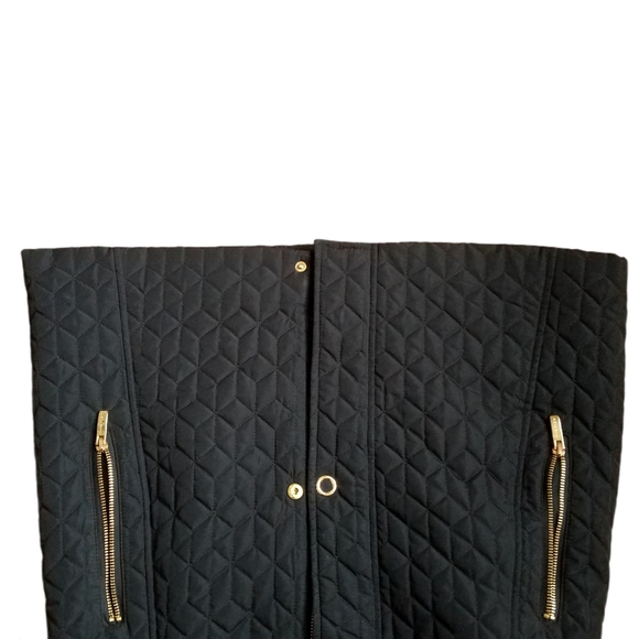 Ann Klein Women's 3/4 Quilted Coat - Picture 13 of 14